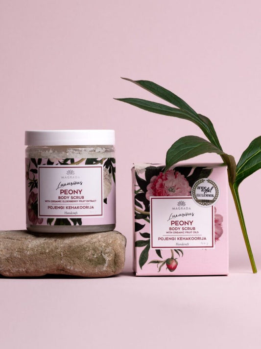 Pfingstrose - Peony Body Scrub mit Fruchtölen
