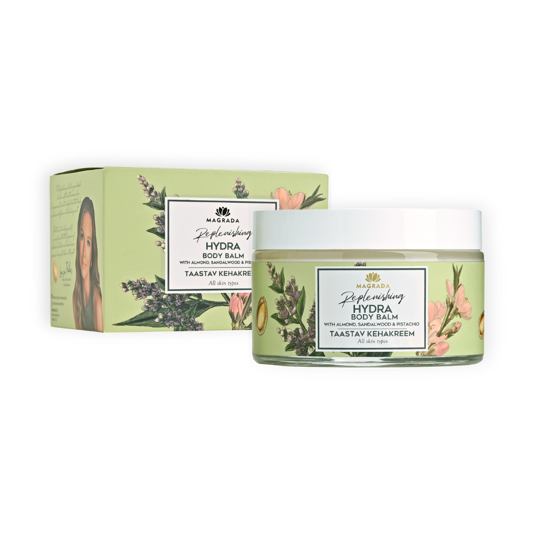 LAUREN x MAGRADA Hydra Body Balm mit Mandel, Sandelholz und Pistazie