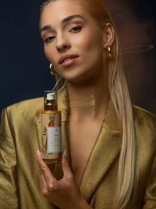 Golden Body Shimmer mit Karotten Extrakt