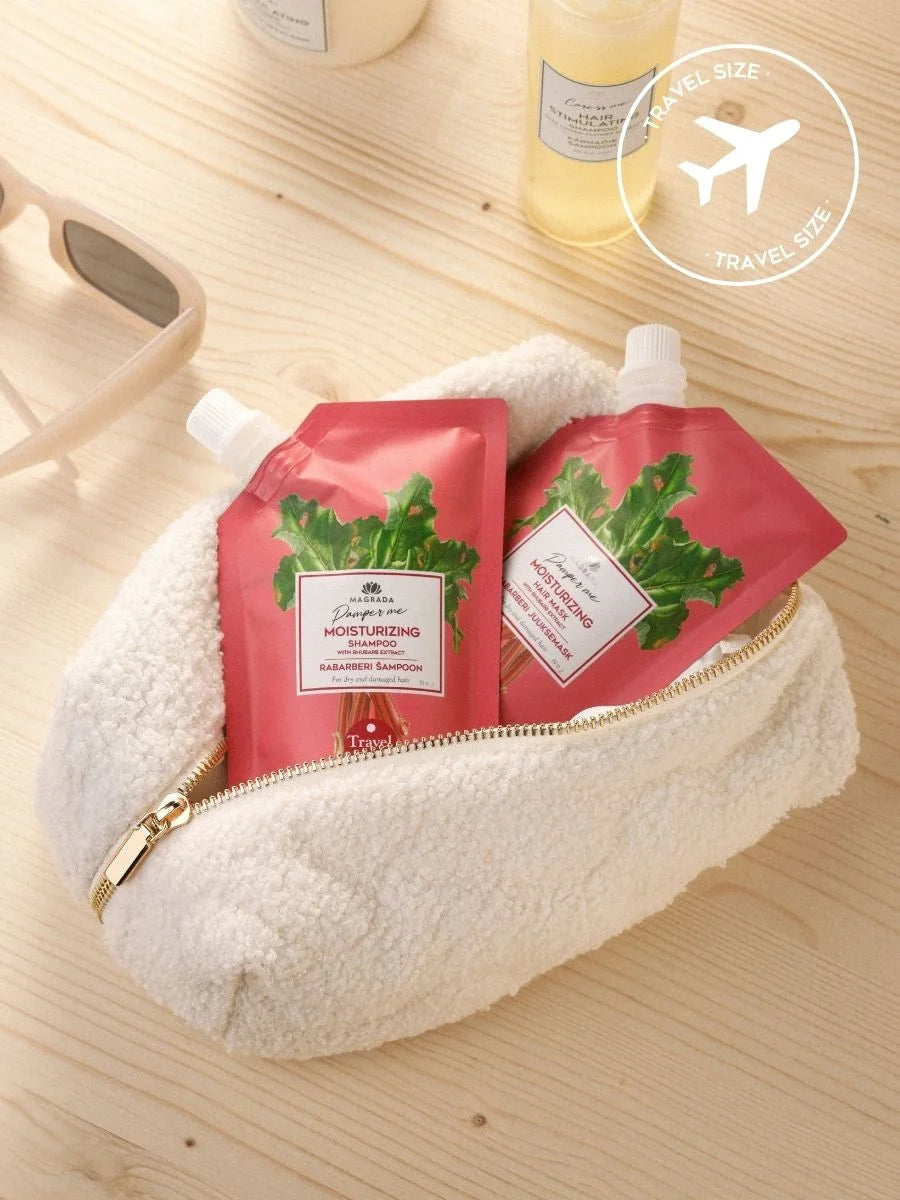 Rhabarber Haarmaske Travelsize 100ml - Moisturizing Hair Mask mit Rhabarber Extrakt