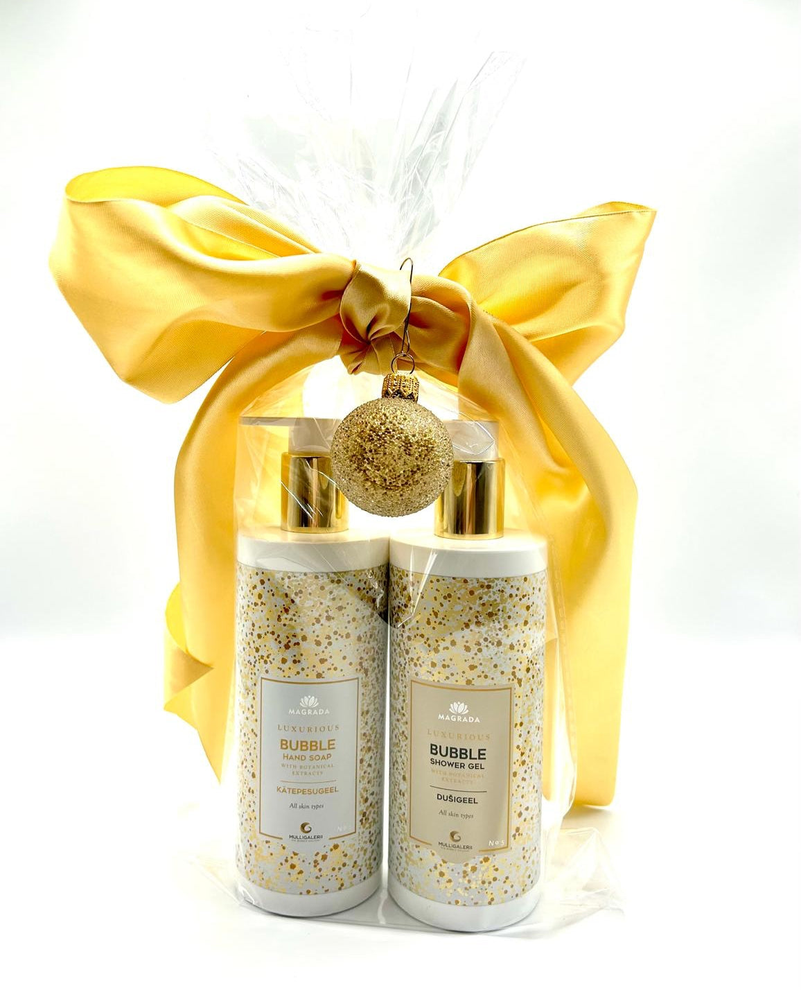 Champagner Geschenkset - Luxus Duschgel & Handseife