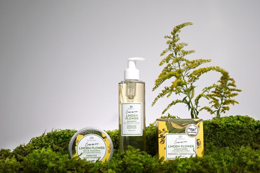 Lindenblüten Shampoo für Haarwachstum mit Birkenextrakt