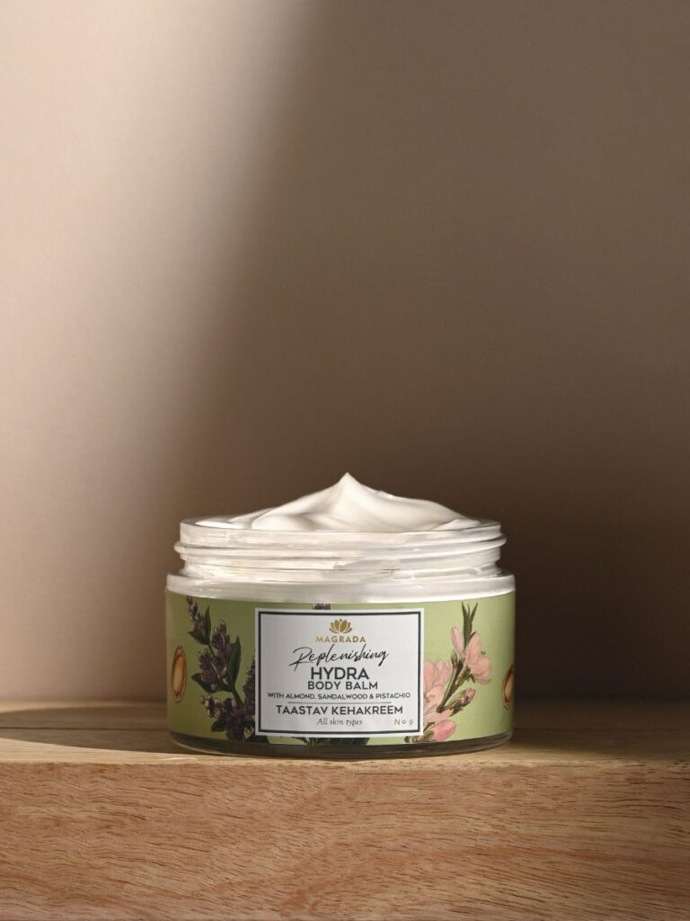 LAUREN x MAGRADA Hydra Body Balm mit Mandel, Sandelholz und Pistazie