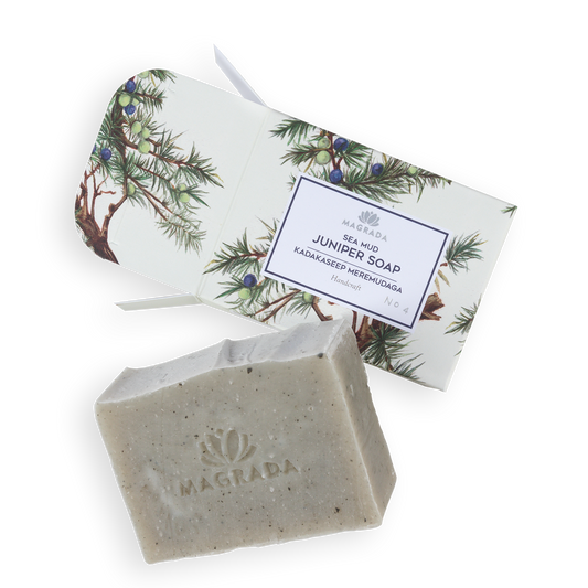 Juniper Soap mit Sea Mud - Wacholder & Meeresschlamm