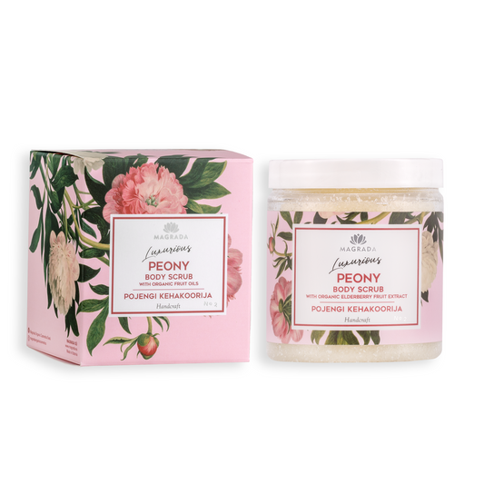 Pfingstrose - Peony Body Scrub mit Fruchtölen