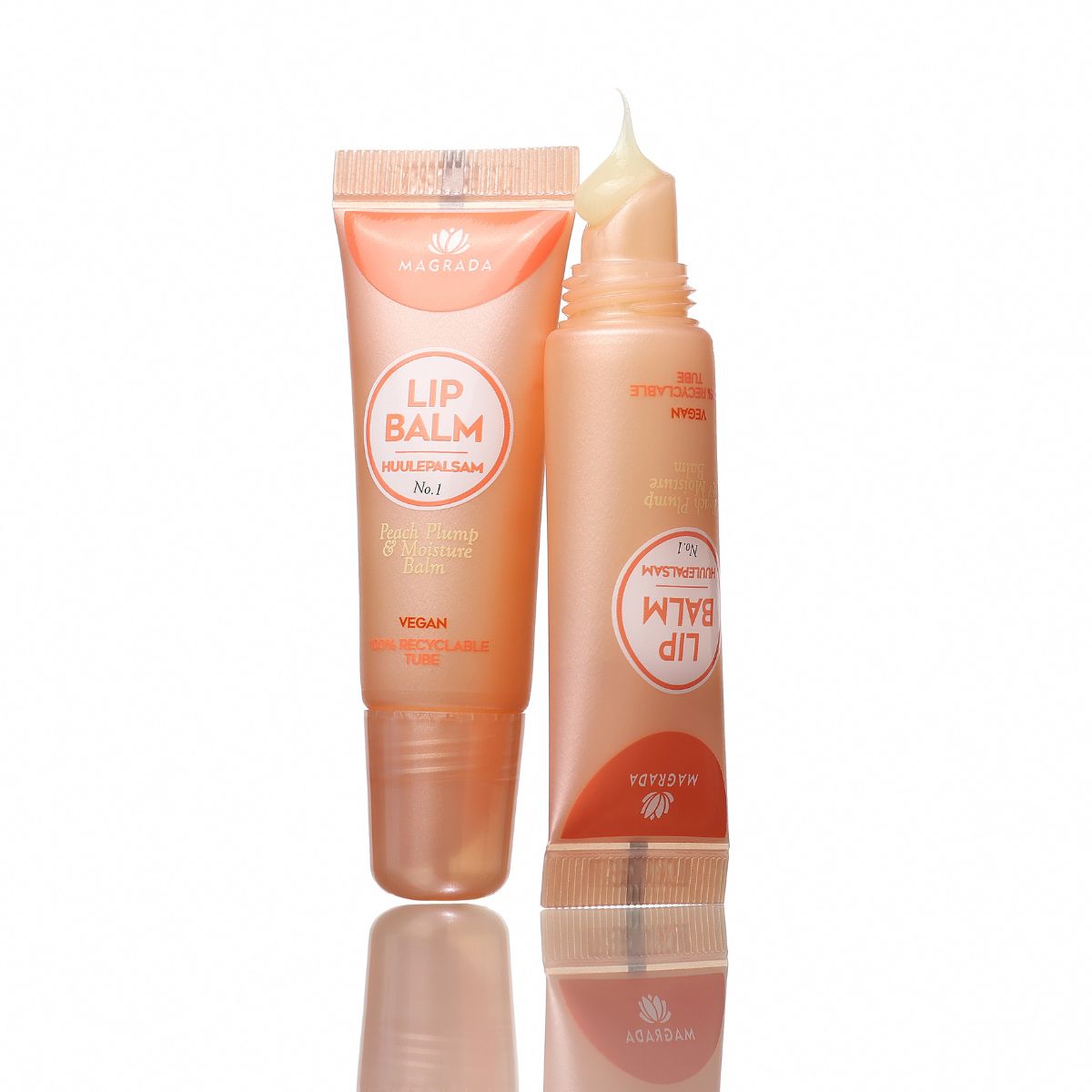 Lip Balm Peach Plump/Blueberry Tinted - Duo