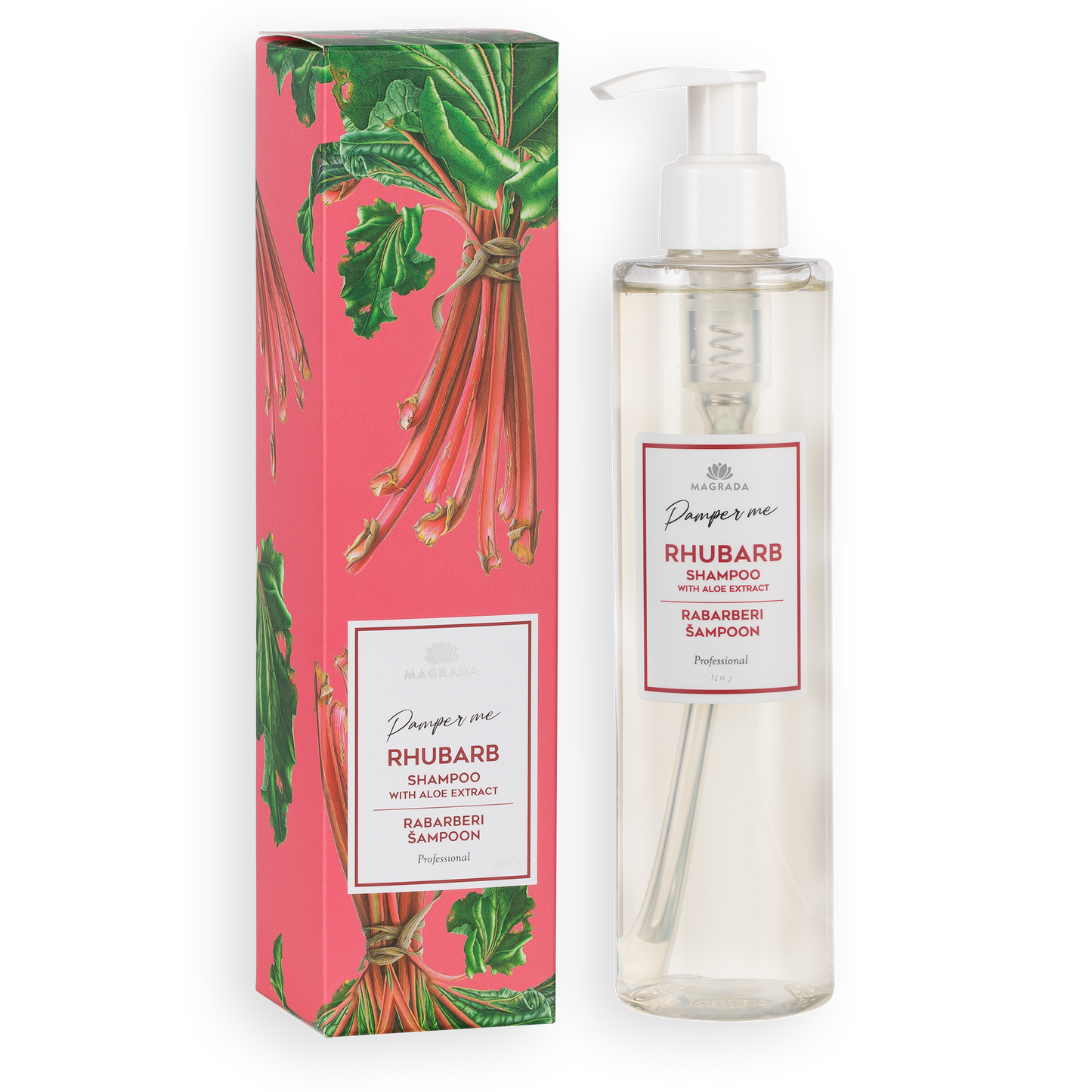 Rhabarber Intensiv-Feuchtigkeit-Shampoo 250ml - Deep Moisture Rhubarb Shampoo
