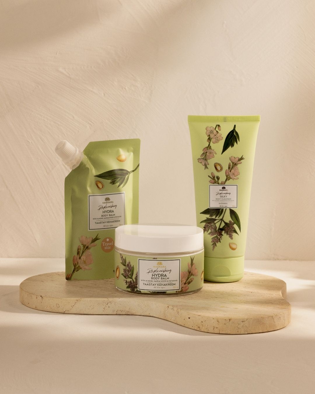 LAUREN x MAGRADA Silky Body Cleanser mit Mandel, Sandelholz und Pistazie