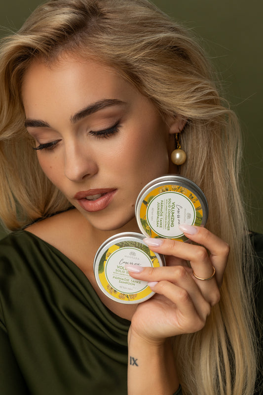 Lindenblüten Set fest - Solid Shampoo & Solid Conditioner