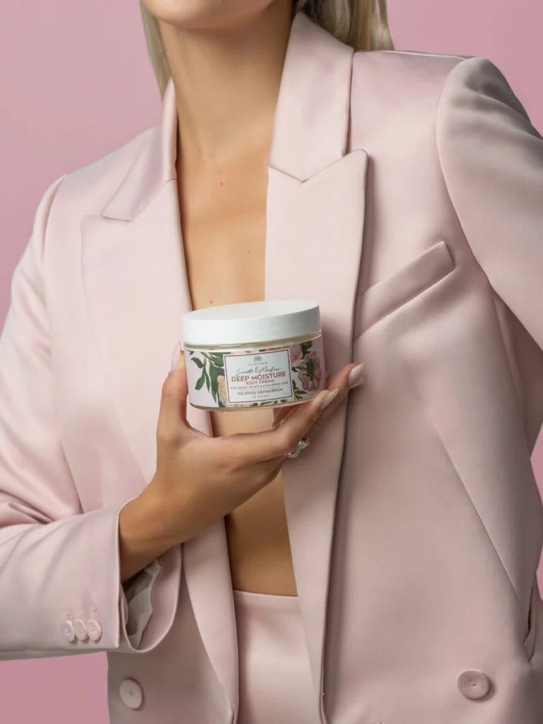 Pfingstrose - Peony Body Cream mit Quittenextrakt und Hyaluronsäure