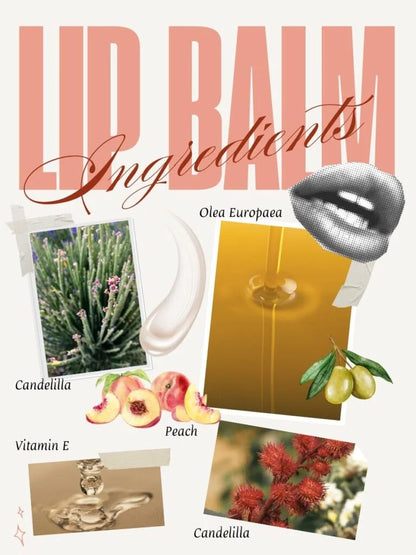 Peach Plump Lip Balm - Pfirsich