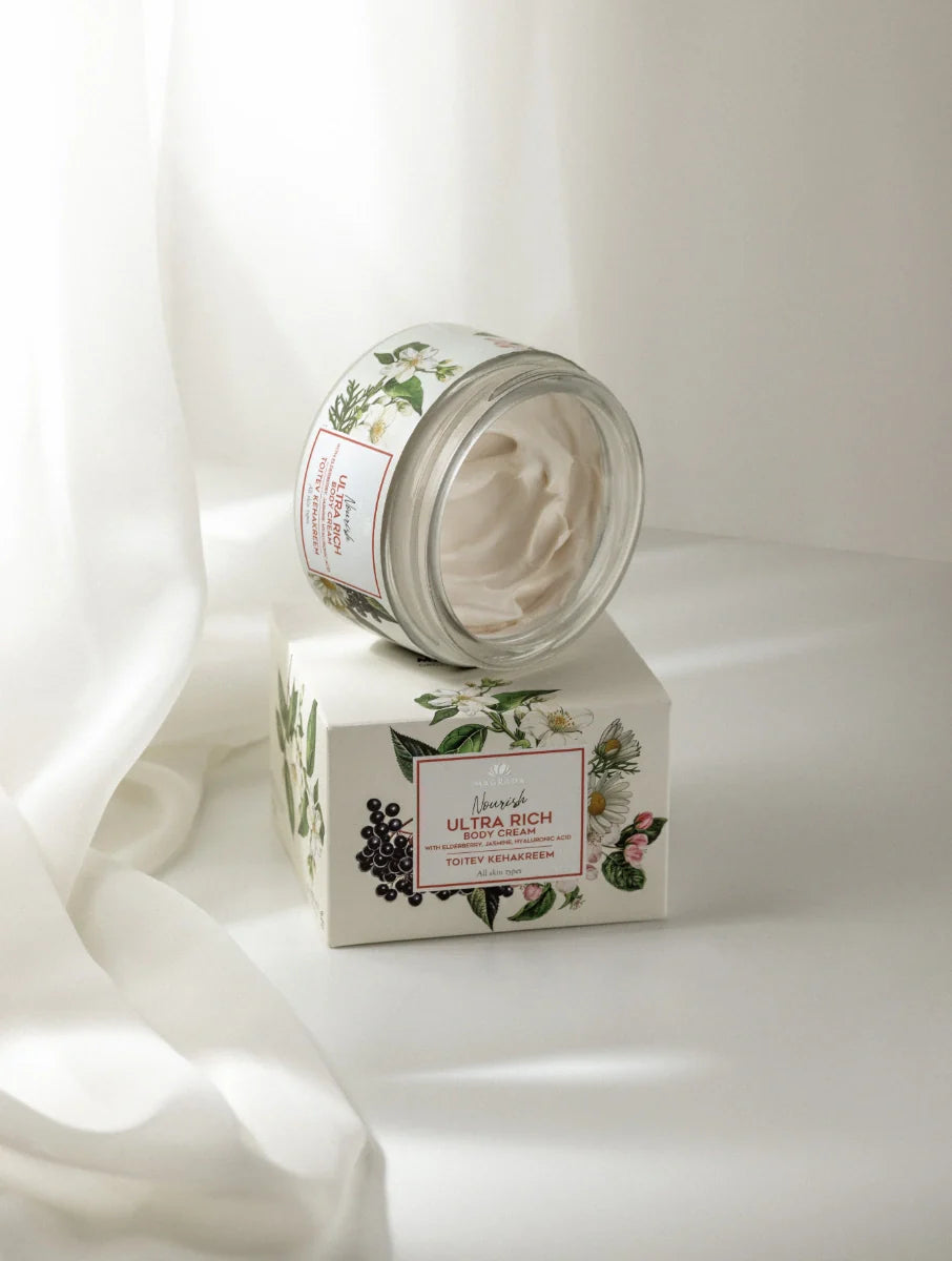 Naturkosmetik Körpercreme mit Hyaluron und Jasmin