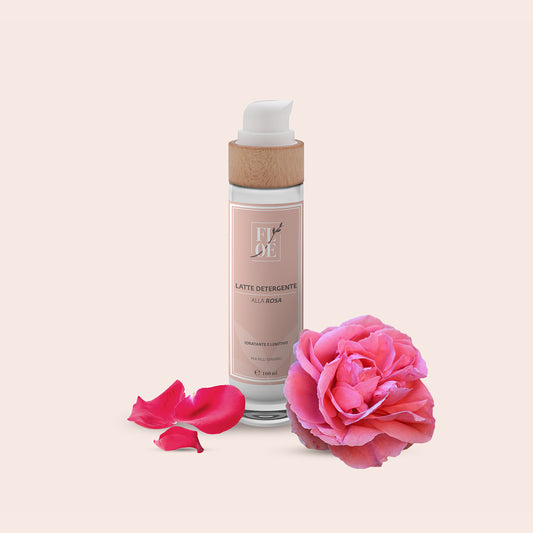 Rosen Reinigungsmilch - FLOE Latte detergente alla Rosa