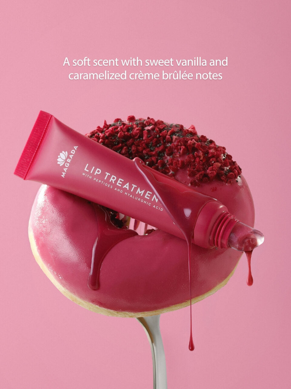 Lip Treatment mit Crème-brûlée-Aroma aus Vanille und Karamell