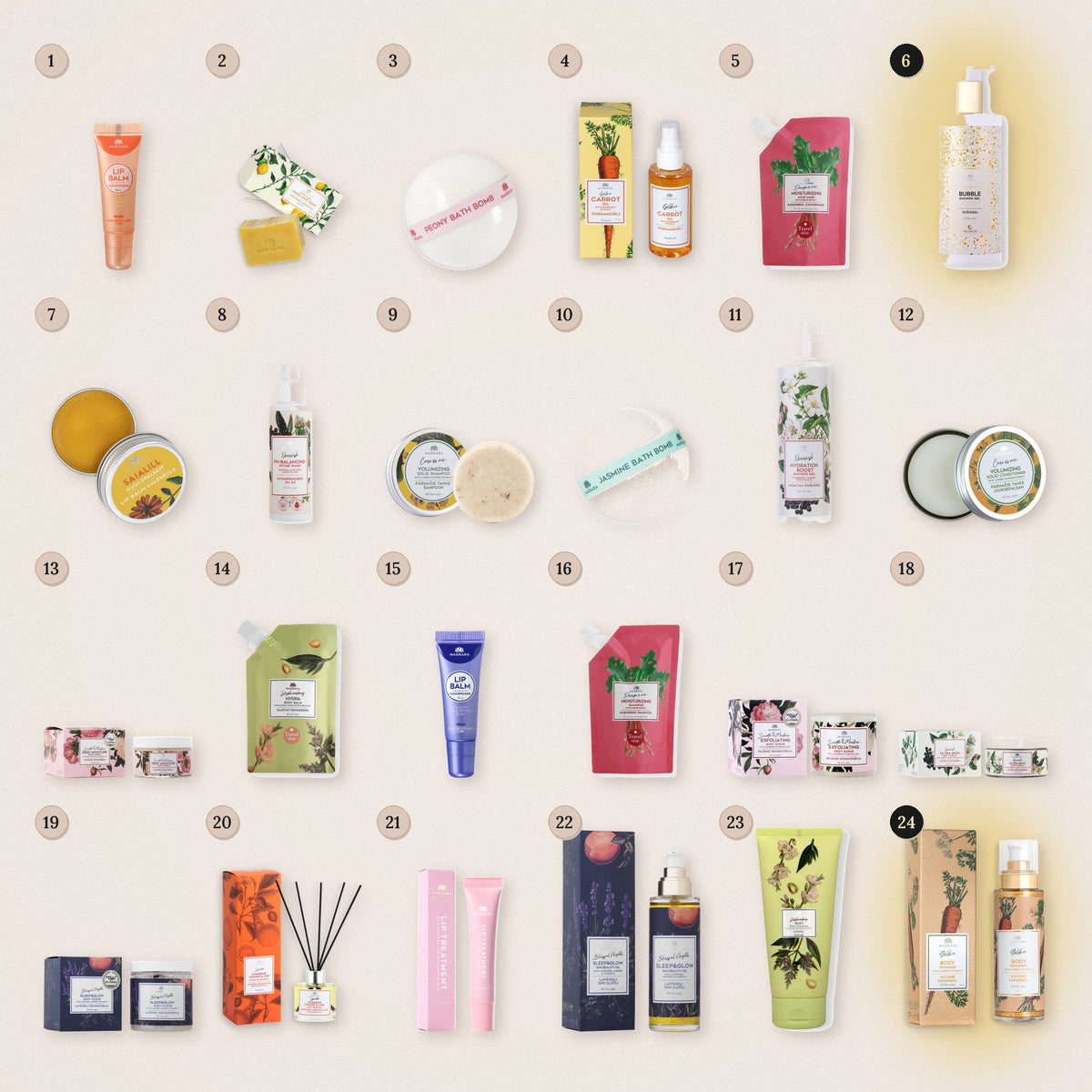 Naturkosmetik Adventskalender 2026 für Frauen