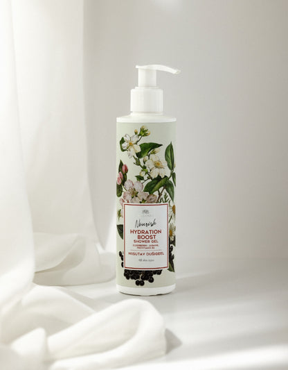 Naturkosmetik Duschgel mit Jasmin und Holunderbeere