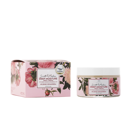 Pfingstrose - Peony Body Cream mit Quittenextrakt und Hyaluronsäure