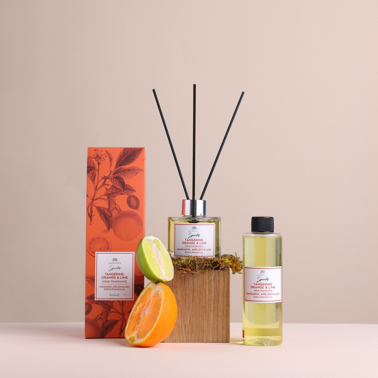 🎁 Mandarine, Orange & Limette Home Fragrance 'SPUNKY' – Wunschprobe