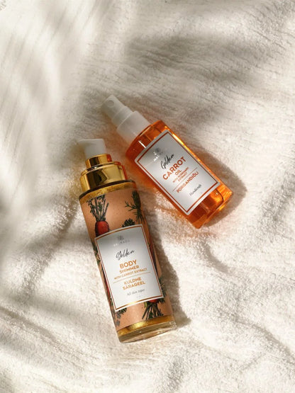Sommer Duo - Karottenöl & Golden Body Shimmer Gel
