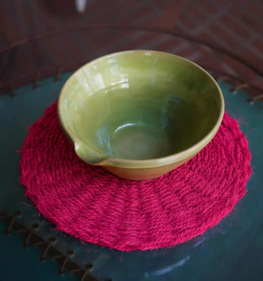 Tischset rund Ø 35 cm - Pink